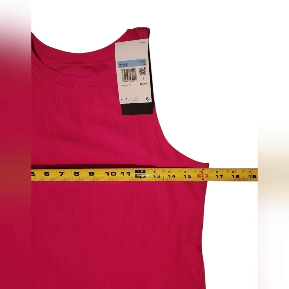 Womens Nike Zenvy Rib Knit Dri-FIT Tank Top.size Medium - Picture 8 of 16